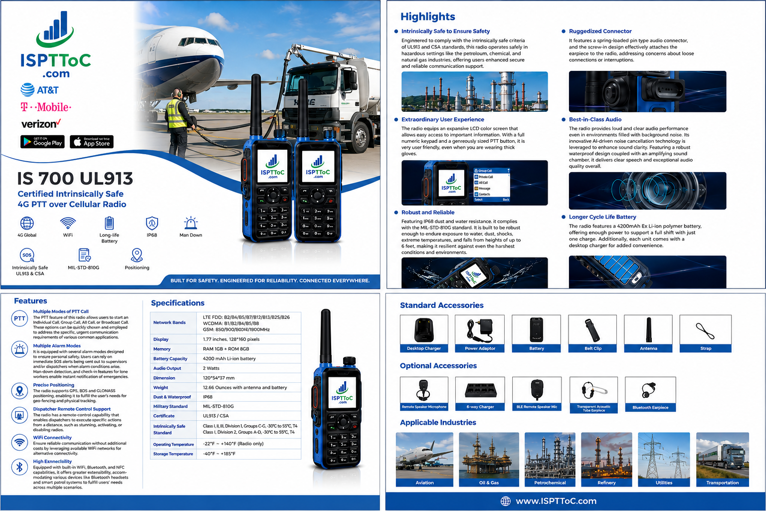 IS 700 UL913 product brochure